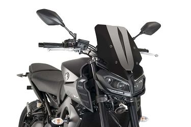 SZYBA OWIEWKA PUIG DO YAMAHA MT-09 17-20 (TOURING) CZARNA