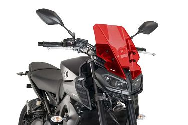 SZYBA OWIEWKA PUIG DO YAMAHA MT-09 17-20 (TOURING) CZERWONA