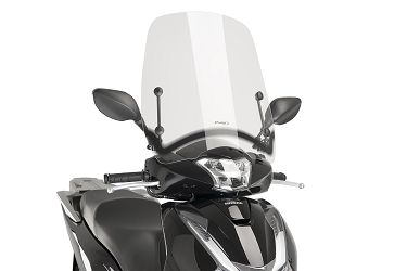 SZYBA OWIEWKA PUIG DO HONDA SCOOPY SH125I / SH150I 17-19 (T.S.) PRZEZROCZYSTA