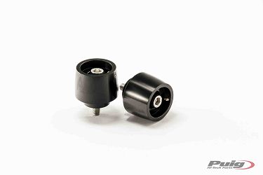 CIĘŻARKI / KOŃCÓWKI KIEROWNICY PUIG - PODSTAWA / BAZA CZARNA - MODEL THRUSTER DO YAMAHA