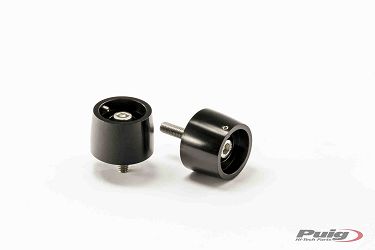 CIĘŻARKI / KOŃCÓWKI KIEROWNICY PUIG - PODSTAWA / BAZA CZARNA - MODEL THRUSTER DO SUZUKI