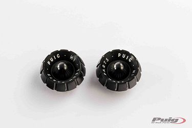 CIĘŻARKI / KOŃCÓWKI KIEROWNICY PUIG - UNIWERSALNE ZAŚLEPKI OZDOBNE - MODEL THRUSTER CZARNE