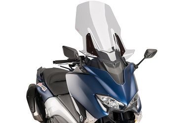 SZYBA PUIG V-TECH DO YAMAHA T-MAX 530 / 560 (TOURING) LEKKO PRZYCIEMNIONA