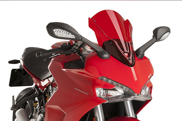SZYBA SPORTOWA PUIG DO DUCATI SUPERSPORT 939 / 950 CZERWONA