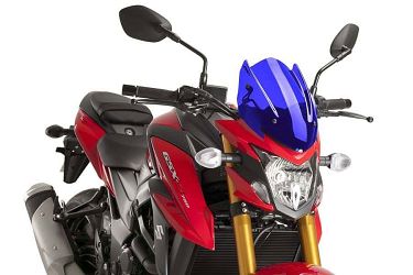 SZYBA OWIEWKA PUIG DO SUZUKI GSX-S750 17-21 (SPORT) NIEBIESKA