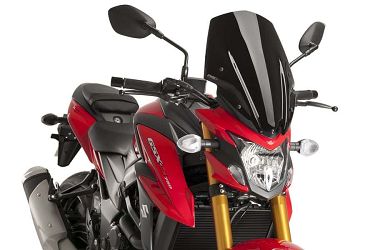 SZYBA OWIEWKA PUIG DO SUZUKI GSX-S750 17-21 (TOURING) CZARNA