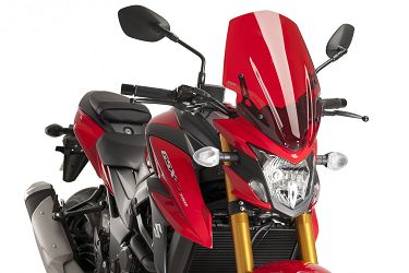 SZYBA OWIEWKA PUIG DO SUZUKI GSX-S750 17-21 (TOURING) CZERWONA