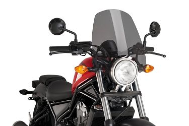 SZYBA OWIEWKA PUIG DO HONDA REBEL 300 / 500 (TOURING) 17-24 MOCNO PRZYCIEMNIONA