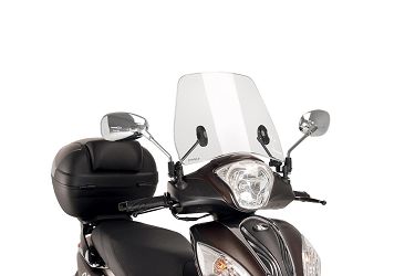 SZYBA OWIEWKA PUIG DO KYMCO FILLY / MILER 125 17-20 (TRAFFIC) PRZEZROCZYSTA