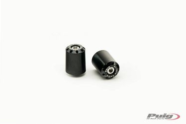 CIĘŻARKI / KOŃCÓWKI KIEROWNICY DŁUGIE PUIG DO KYMCO AK550 CZARNE