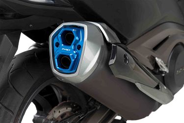 KOŃCÓWKA WYDECHU PUIG DO KYMCO AK550 17-22 NIEBIESKA