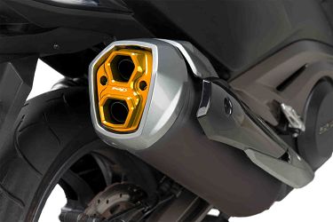 KOŃCÓWKA WYDECHU PUIG DO KYMCO AK550 17-22 ZŁOTA