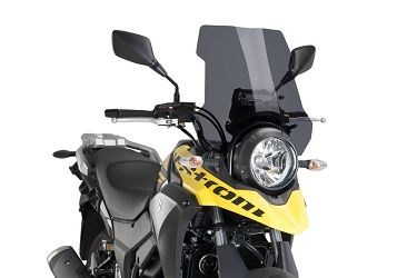 SZYBA TURYSTYCZNA PUIG DO SUZUKI DL250 V-STROM 17-23 MOCNO PRZYCIEMNIONA