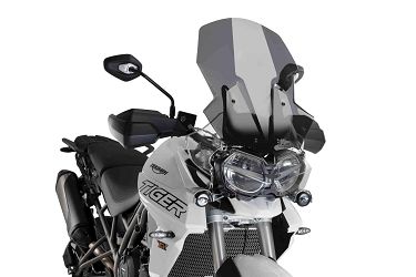SZYBA TURYSTYCZNA PUIG DO TRIUMPH TIGER 800 / XC 18-19 MOCNO PRZYCIEMNIONA