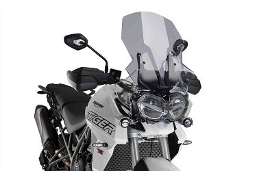 SZYBA TURYSTYCZNA PUIG DO TRIUMPH TIGER 800 / XC 18-19 LEKKO PRZYCIEMNIONA