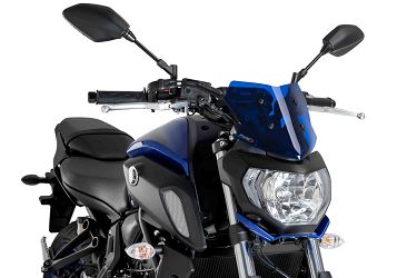 SZYBA OWIEWKA PUIG DO YAMAHA MT-07 18-20 (SPORT) NIEBIESKA