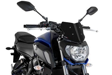 SZYBA OWIEWKA PUIG DO YAMAHA MT-07 18-20 (SPORT) CARBON