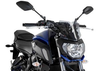 SZYBA OWIEWKA PUIG DO YAMAHA MT-07 18-20 (SPORT) LEKKO PRZYCIEMNIONA
