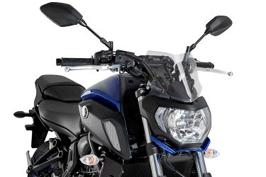 SZYBA OWIEWKA PUIG DO YAMAHA MT-07 18-20 (SPORT) PRZEZROCZYSTA