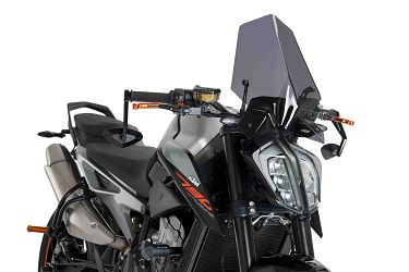 SZYBA OWIEWKA PUIG DO KTM 790 DUKE 18-21 / 890 DUKE 20-21 MOCNO PRZYCIEMNIONA