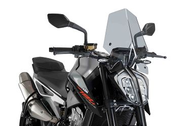 SZYBA OWIEWKA PUIG DO KTM 790 DUKE 18-21 / 890 DUKE 20-21 LEKKO PRZYCIEMNIONA