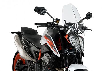 SZYBA OWIEWKA PUIG DO KTM 790 DUKE 18-21 / 890 DUKE 20-21 PRZEZROCZYSTA