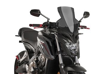 SZYBA OWIEWKA PUIG DO HONDA CB650F 14-20 MOCNO PRZYCIEMNIONA