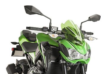 SZYBA OWIEWKA PUIG DO KAWASAKI Z900 17-19 (SPORT) ZIELONA