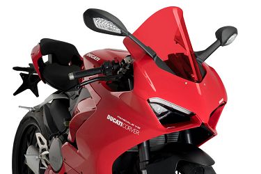 SZYBA SPORTOWA PUIG DO DUCATI PANIGALE V2 / V4 CZERWONA