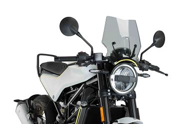 SZYBA OWIEWKA PUIG DO HUSQVARNA SVARTPILEN / VITPILEN 401 17-22 LEKKO PRZYCIEMNIONA