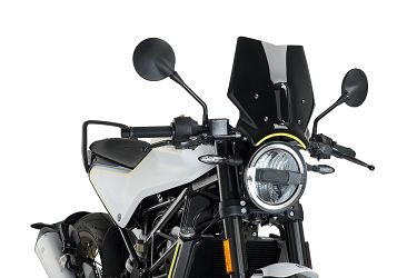 SZYBA OWIEWKA PUIG DO HUSQVARNA SVARTPILEN / VITPILEN 401 17-22 CZARNA