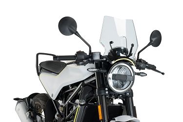 SZYBA OWIEWKA PUIG DO HUSQVARNA SVARTPILEN / VITPILEN 401 17-22 PRZEZROCZYSTA