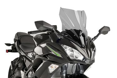 SZYBA SPORTOWA PUIG DO KAWASAKI NINJA 650 17-19 LEKKO PRZYCIEMNIONA