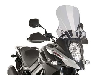 SZYBA TURYSTYCZNA PUIG DO SUZUKI DL650 V-STROM / XT 17-23 LEKKO PRZYCIEMNIONA