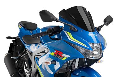 SZYBA SPORTOWA Z-RACING PUIG DO SUZUKI GSX-R125 17-23 CZARNA