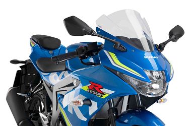 SZYBA SPORTOWA Z-RACING PUIG DO SUZUKI GSX-R125 17-23 PRZEZROCZYSTA