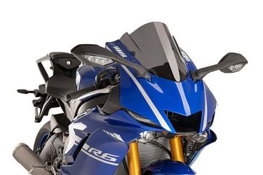 SZYBA SPORTOWA PUIG DO YAMAHA YZF R6 17-23 MOCNO PRZYCIEMNIONA