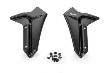 BOCZNE PANELE CHŁODNICY DO YAMAHA MT-07 18-20 CZARNY MAT