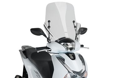 SZYBA OWIEWKA PUIG DO HONDA SCOOPY SH125I / SH150I 18-19 (T.X.) PRZEZROCZYSTA