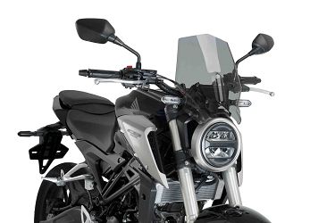 SZYBA OWIEWKA PUIG DO HONDA CB125R / CB300R 18-22 LEKKO PRZYCIEMNIONA