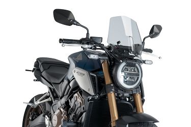 SZYBA OWIEWKA PUIG DO HONDA CB650R 19-22 / CB1000R 18-20 LEKKO PRZYCIEMNIONA