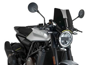 SZYBA OWIEWKA PUIG DO HUSQVARNA VITPILEN 701 17-21 CZARNA