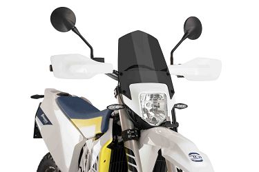 SZYBA OWIEWKA PUIG DO HUSQVARNA 701 SM / ENDURO 17-20 MOCNO PRZYCIEMNIONA