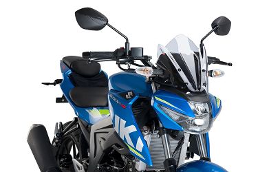 SZYBA OWIEWKA PUIG DO SUZUKI GSX-S125 17-21 PRZEZROCZYSTA