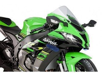 BOCZNE SPOILERY DOCISKOWE DO KAWASAKI ZX-10R 16-20 NIEBIESKIE