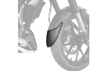 image 2 for PRZEDŁUŻENIE BŁOTNIKA DO KTM 125 DUKE (PRZEDNIE) CZARNE 