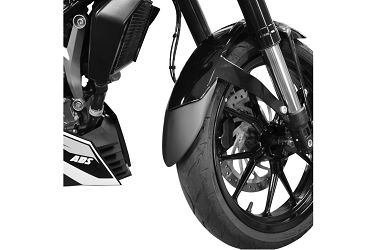 image 3 for PRZEDŁUŻENIE BŁOTNIKA DO KTM 125 DUKE (PRZEDNIE) CZARNE 