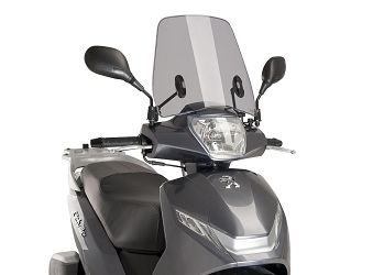 SZYBA OWIEWKA PUIG DO PEUGEOT BELVILLE 125 17-20 (URBAN) LEKKO PRZYCIEMNIONA