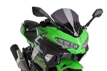 SZYBA SPORTOWA Z-RACING PUIG DO KAWASAKI NINJA 400 18-23 MOCNO PRZYCIEMNIONA