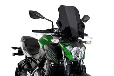 SZYBA BAT PUIG DO KAWASAKI ER-6N 12-16 MOCNO PRZYCIEMNIONA